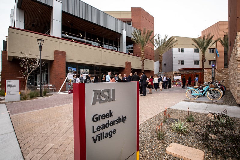 ASU Greek Leadership Village Tempe campus