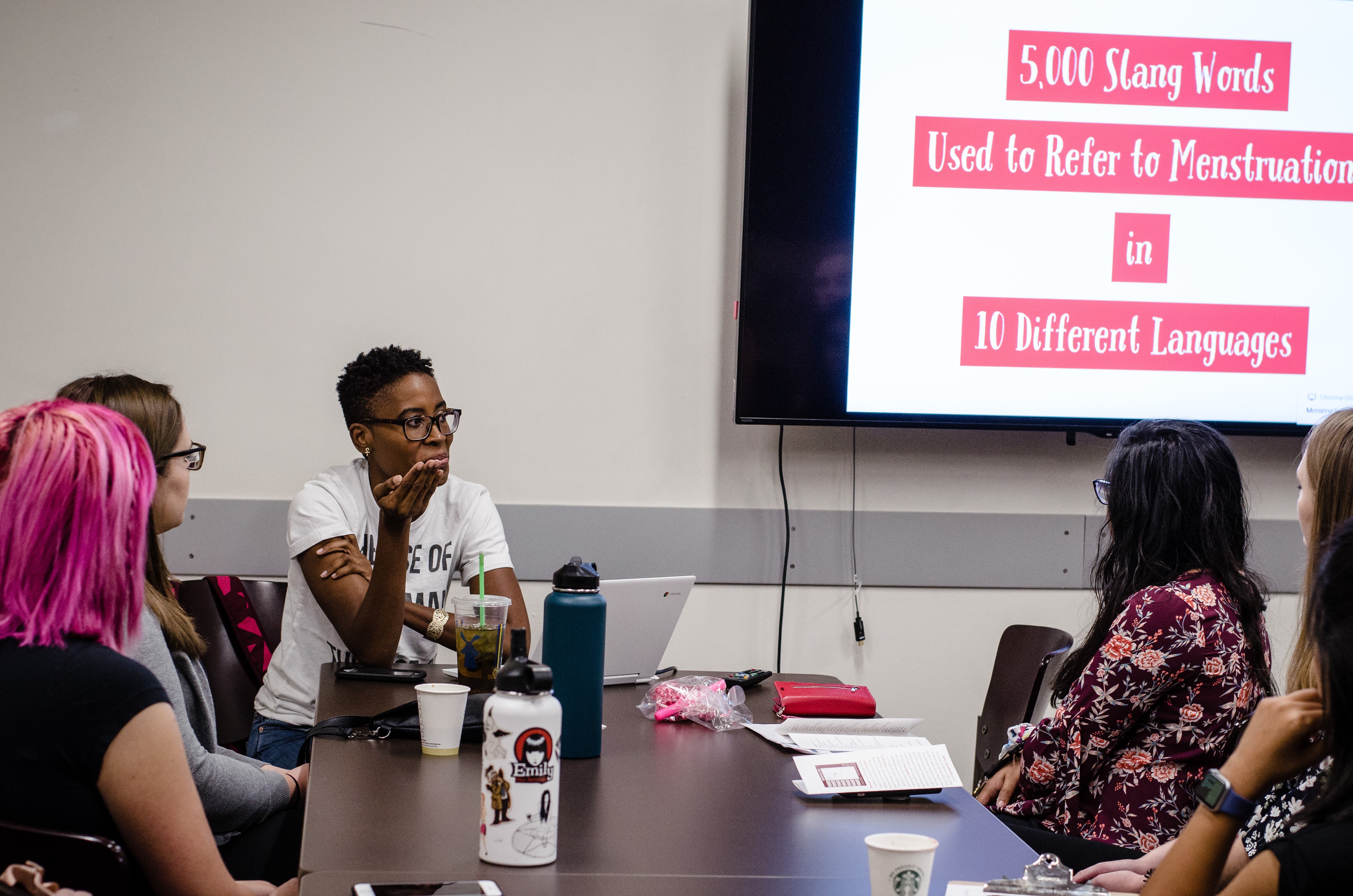 ASU students at the PowHER sorority women's empowerment conference