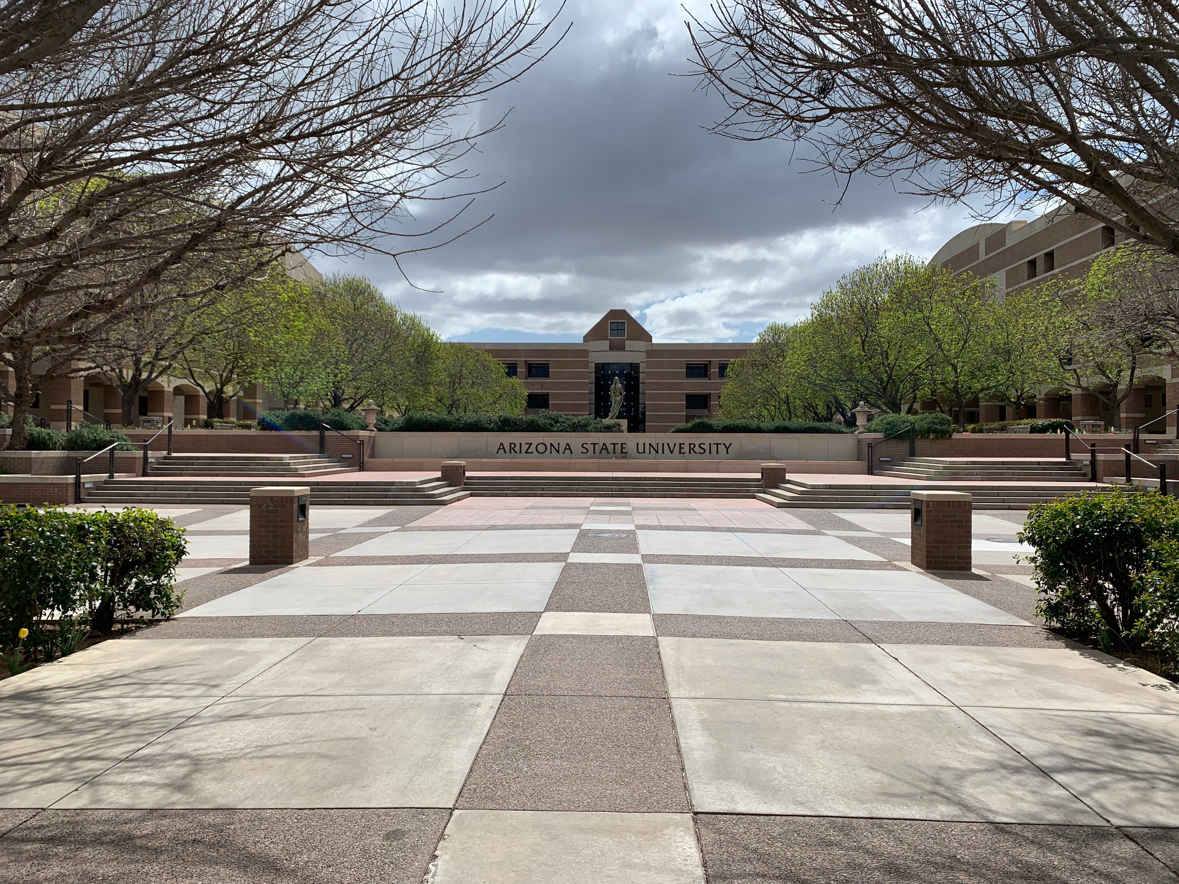 ASU sign at the West Campus 