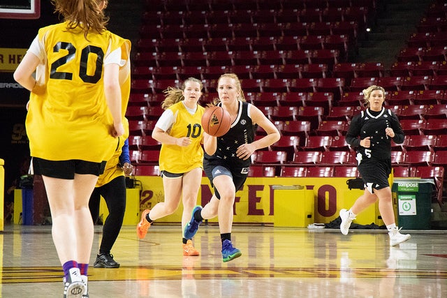 ASU women intramural basketball spring 2019