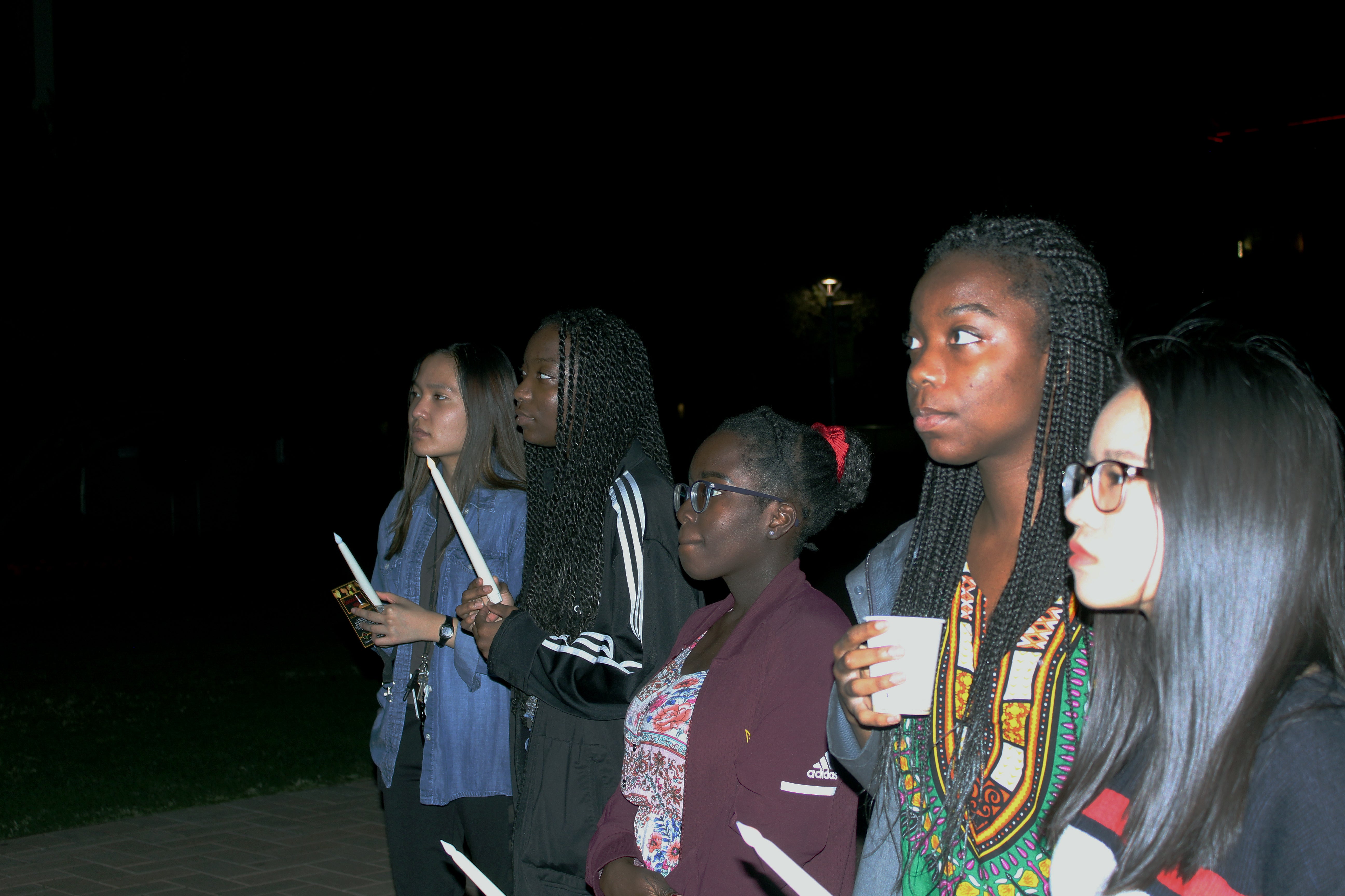 2019 ASU Black History Month vigil at Old Main